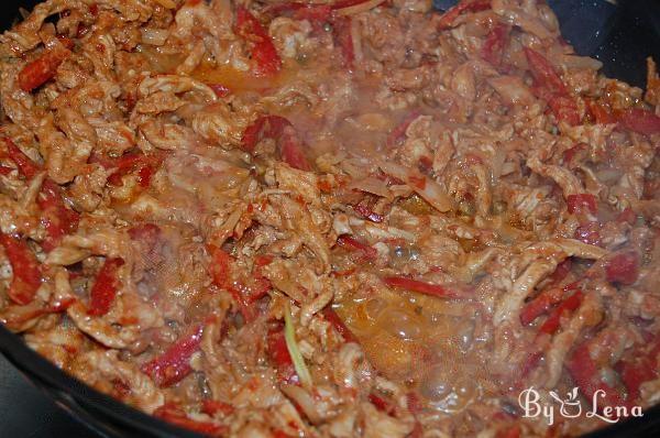 Shawarma Chicken Skillet with Vegetables - Step 12