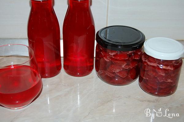 Homemade Strawberry Syrup - Step 11