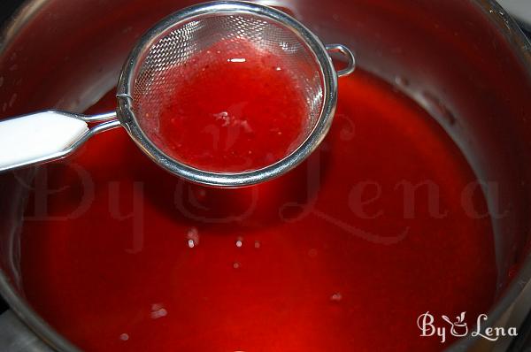 Homemade Strawberry Syrup - Step 7