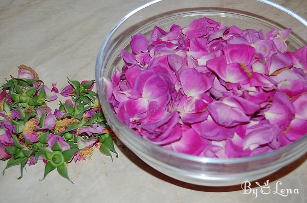 Homemade Rose Syrup - Step 2