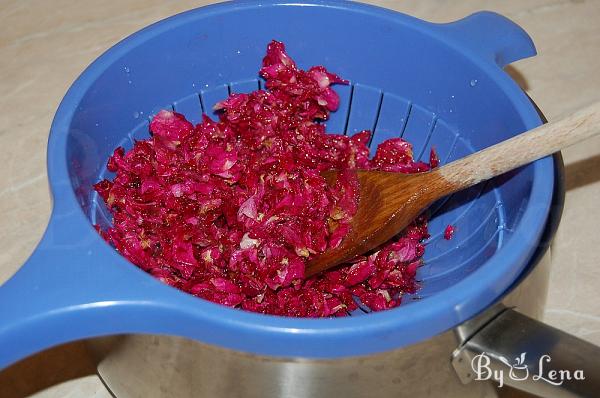 Homemade Rose Syrup - Step 5