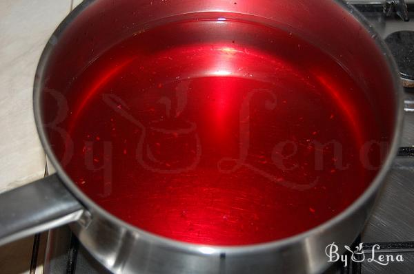 Homemade Rose Syrup - Step 8