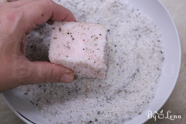 Traditional Salted Cured Pork Fat Recipe - Step 4