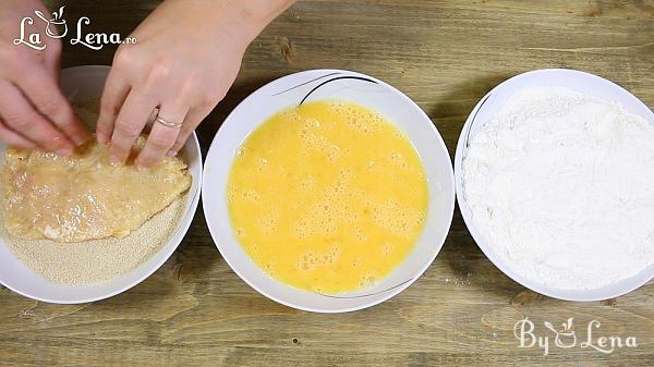 Crispy Chicken Snitzel - Step 10