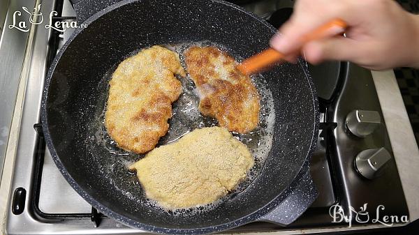 Crispy Chicken Snitzel - Step 12