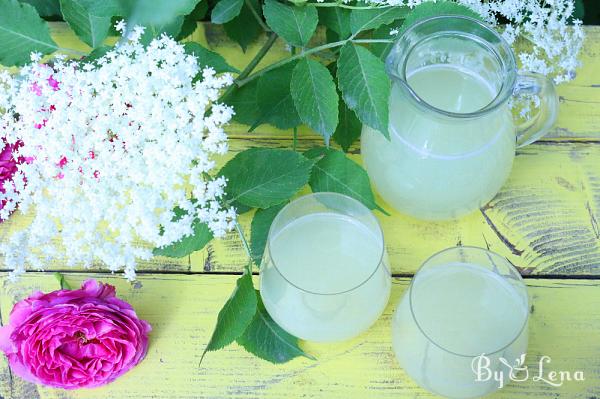 Elderflower Sourdough Fermented Soda - Romanian Socata