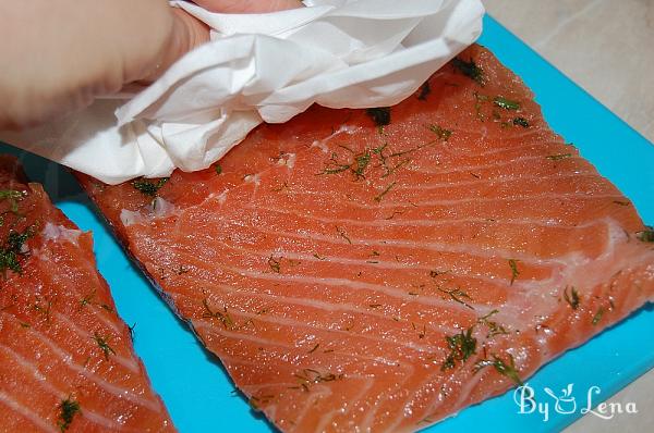 Easy Salmon Gravlax - Step 14