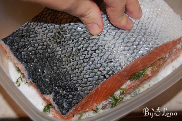 Easy Salmon Gravlax - Step 8