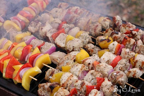 Chicken Souvlaki - Greek Skewers - Step 11