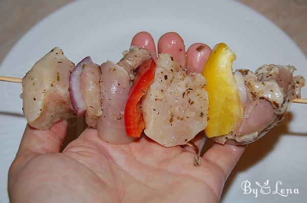 Chicken Souvlaki - Greek Skewers - Step 8