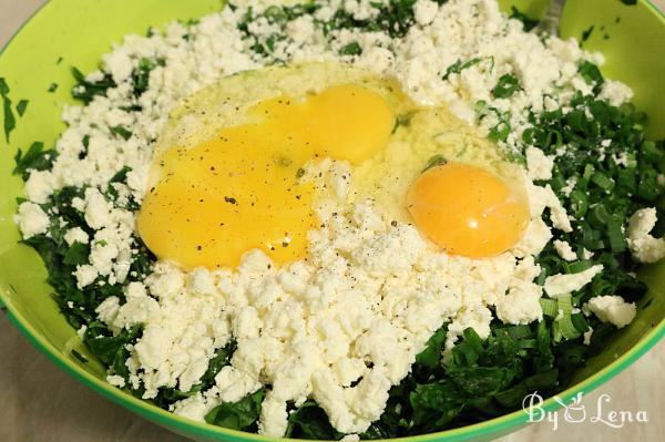 Authentic Spanakopita: Traditional Greek Spinach and Feta Pie - Step 11