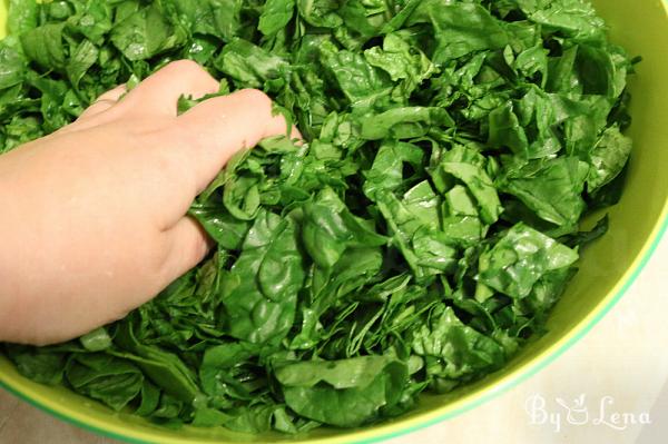 Authentic Spanakopita: Traditional Greek Spinach and Feta Pie - Step 9