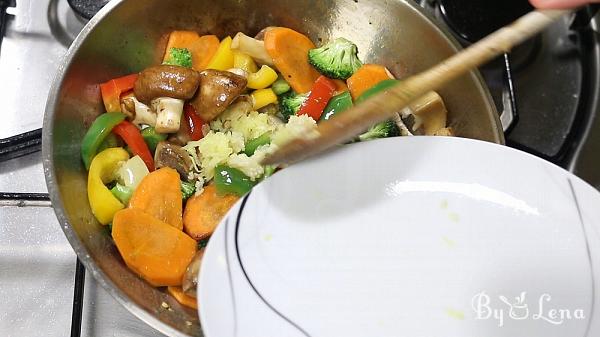 Chicken and Vegetables Stir Fry - Step 14