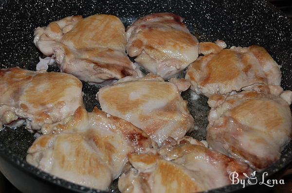 Chicken Stew with Greens and Tomatoes - Step 1