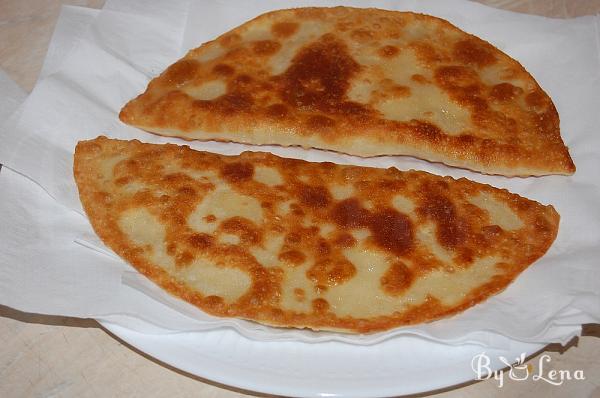 Cheburek with Meat or Cheese - Step 17