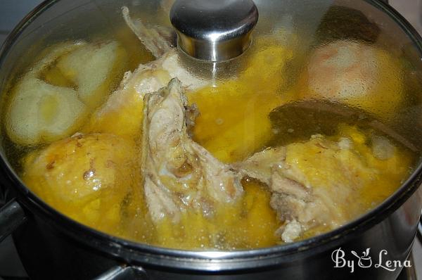 Keto Chicken Noodle Soup - Step 5