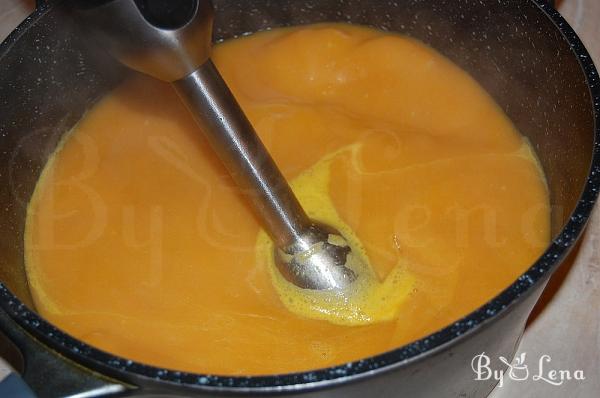 Creamy Pumpkin Soup with Meatballs - Step 9