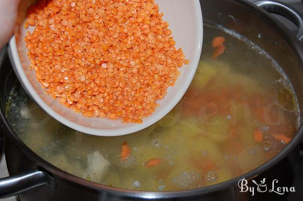 Red Lentil Chicken Soup - Step 6