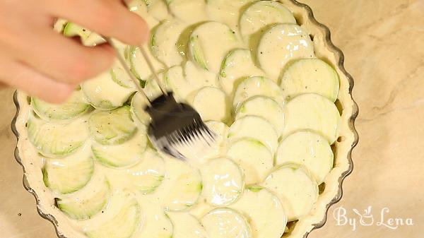 Zucchini Cheese Tart - Step 10