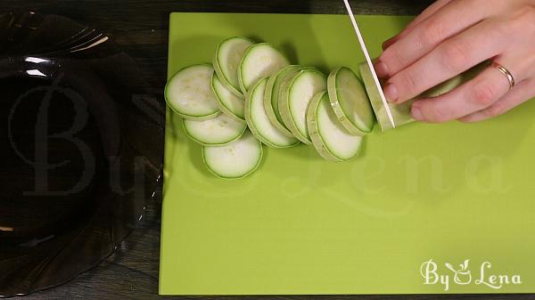 Zucchini Cheese Tart - Step 2