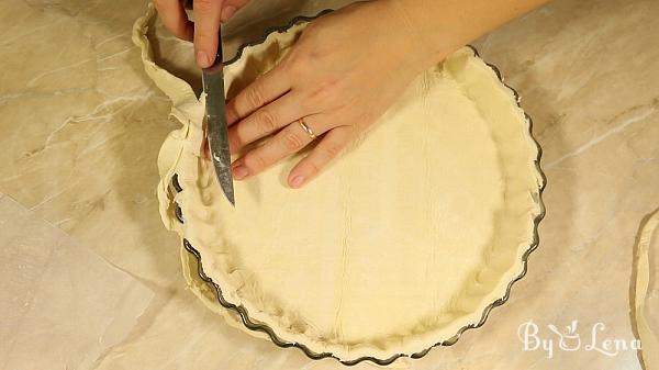 Zucchini Cheese Tart - Step 4