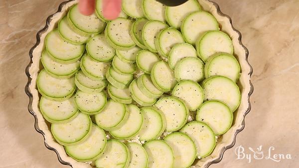 Zucchini Cheese Tart - Step 7