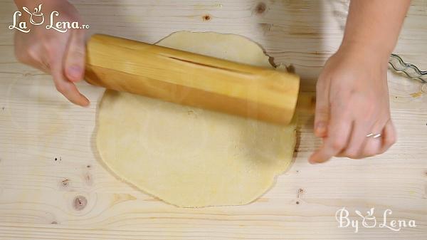 Zucchini Carrot Rose Tart - Step 10