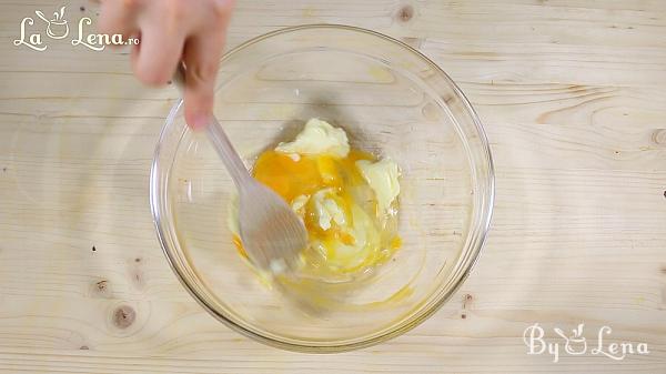 Zucchini Carrot Rose Tart - Step 1