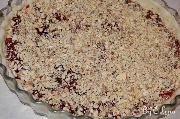 Delicious Vegan Jam and Nut Pie - Step 4