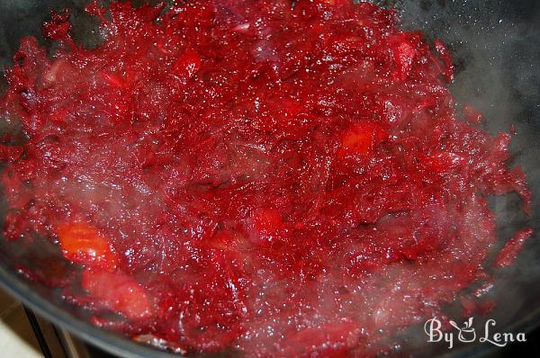 Sauteed Beet with Aubergine - Step 4