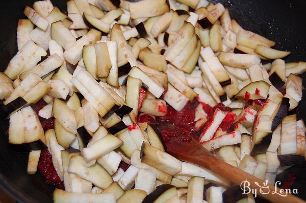 Sauteed Beet with Aubergine - Step 5