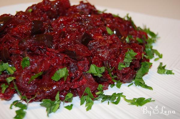 Sauteed Beet with Aubergine