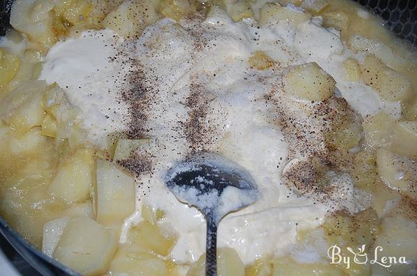 Zucchini and Potato Stew with Sour Cream - Step 5