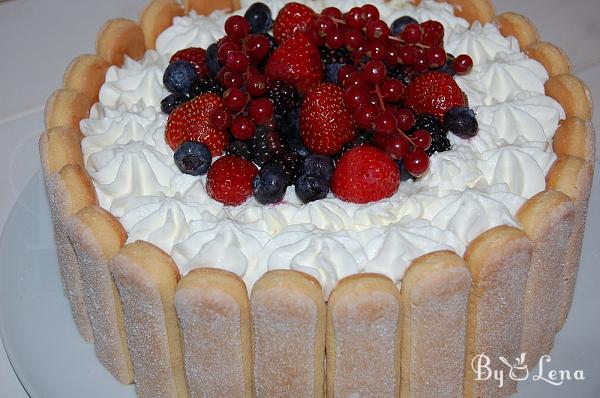 Diplomat Cake With Forest Fruits - Step 21