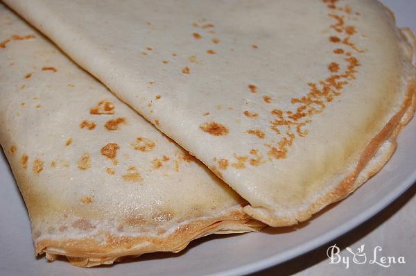 Moldovan Cherry Crepe Cake - Kushma lui Gugutza - Step 1