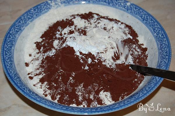 Easy and Quick Red Velvet Cake - Step 1