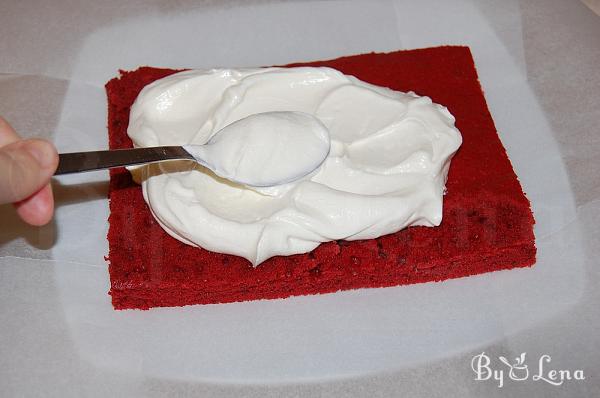 Easy and Quick Red Velvet Cake - Step 15