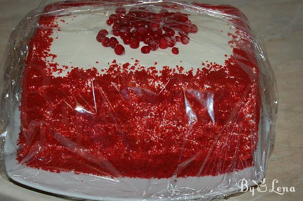 Easy and Quick Red Velvet Cake - Step 21