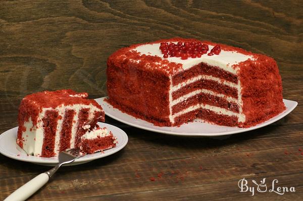 Easy and Quick Red Velvet Cake - Step 22