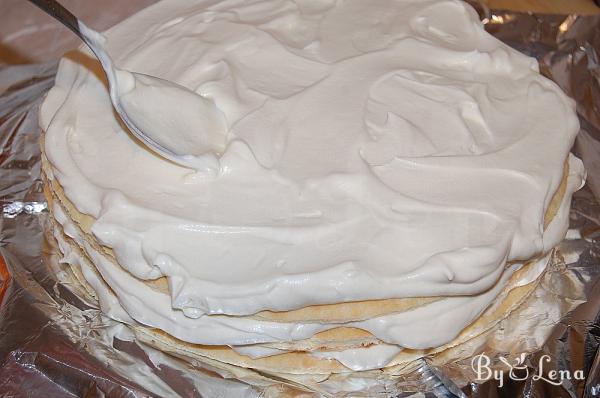 Russian Sour Cream Cake - Smetannik - Step 14