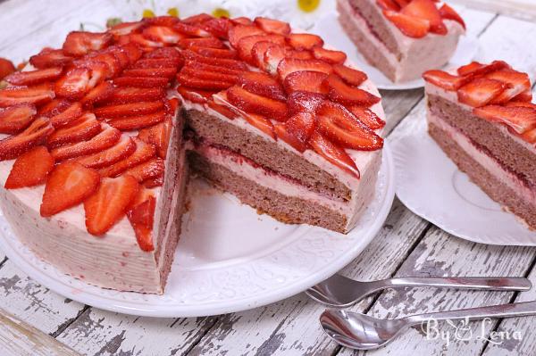 Strawberry Cake - Step 23