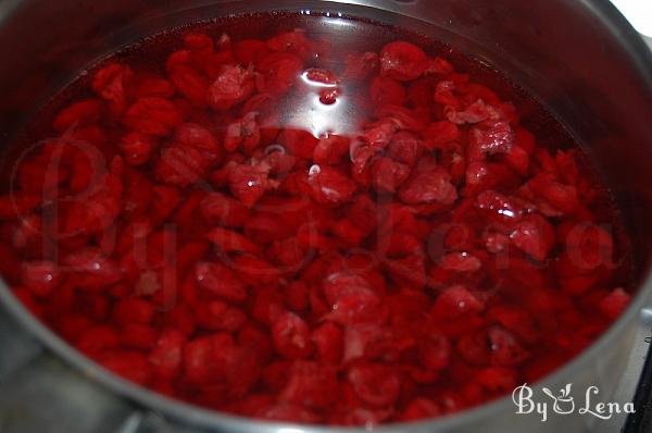 Cherry Charlotte Cake - Step 2