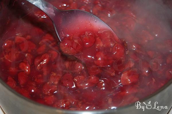 Cherry Charlotte Cake - Step 4