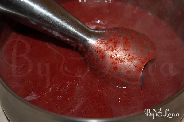 Cherry Charlotte Cake - Step 5