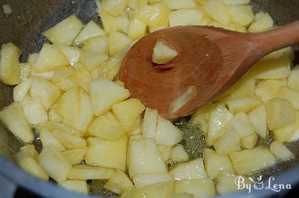 Apple Stuffed Pancakes - Step 4