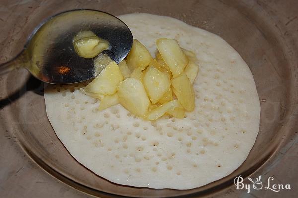 Apple Stuffed Pancakes - Step 8