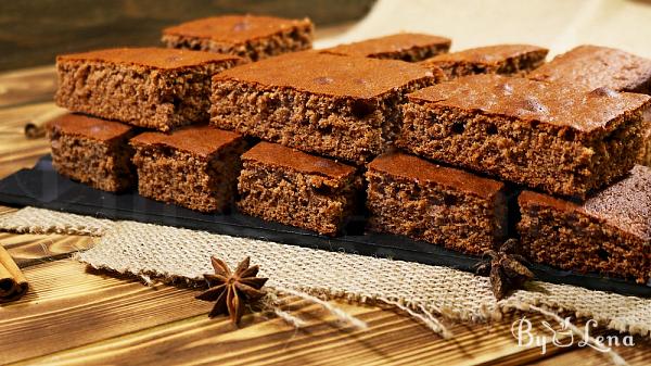 Easy Gingerbread Traybake - Step 16