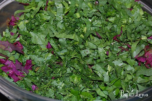 Skillet Pies with Greens - Step 1