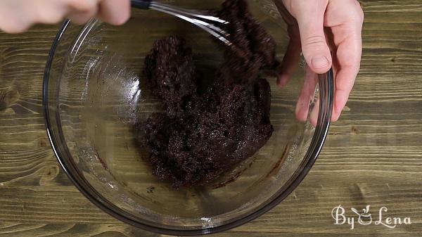 Oven Baked Chocolate Waffles - Step 5