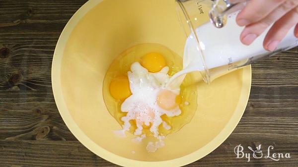 Oven Baked Cheese Waffles - Step 1